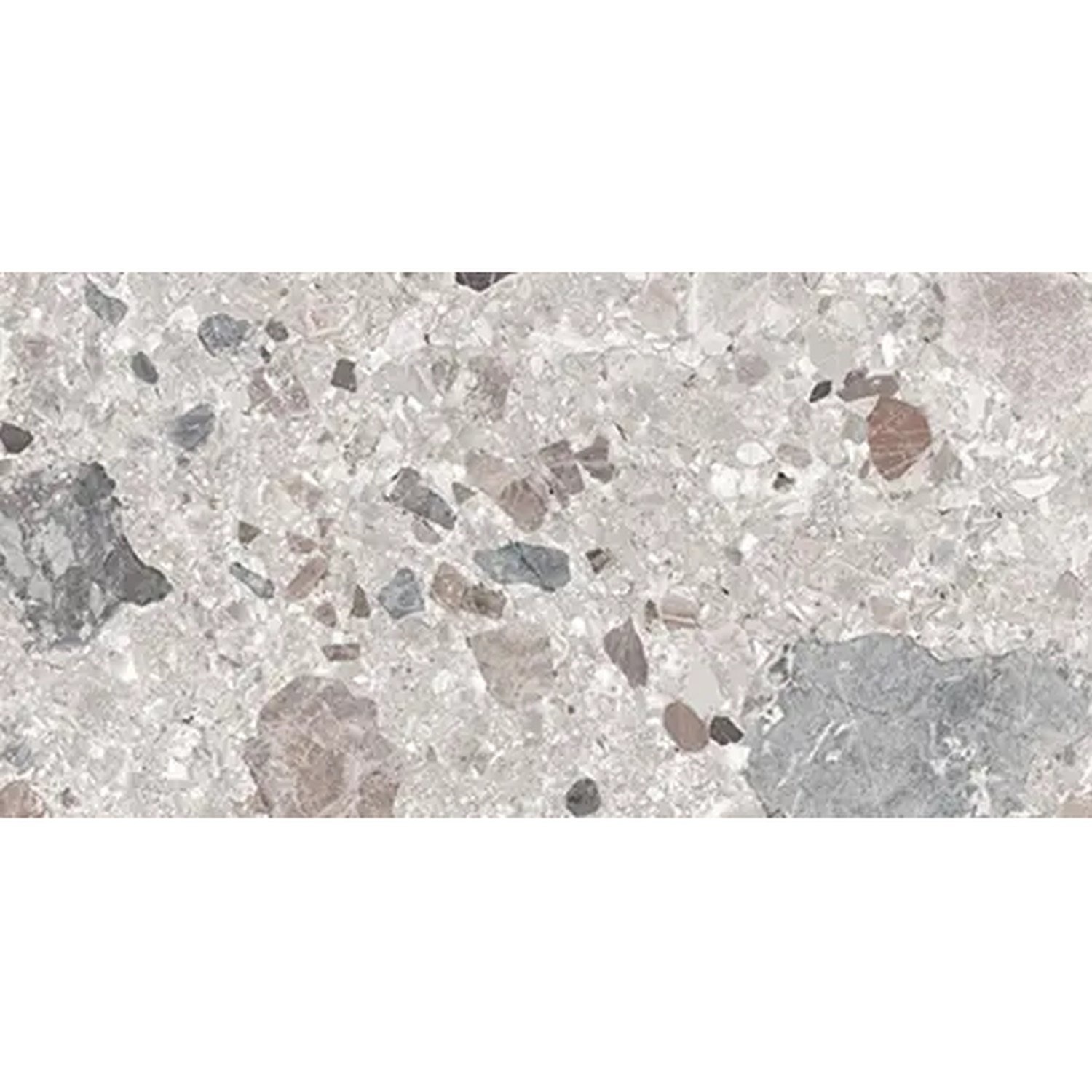 vtwonen Vloer en Wand Tegel Composite Mat Grey Brown 30x60 cm