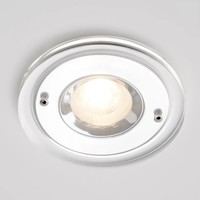 Inbouw LED-Spot Bellezza Bagno Glas IP65 11x3.7 cm LED Glas/Chroom