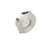 Inbouw Led-Spot Bellezza Bagno Roan IP65 3000 Kelvin 4x1,3 cm LED Gesatineerd Rvs