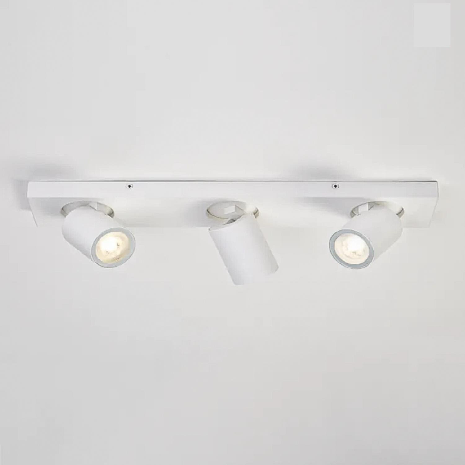 Plafond/Wandlamp Bellezza Bagno Dex IP44 50x10,3x9 cm LED Mat Wit Bellezza Bagno