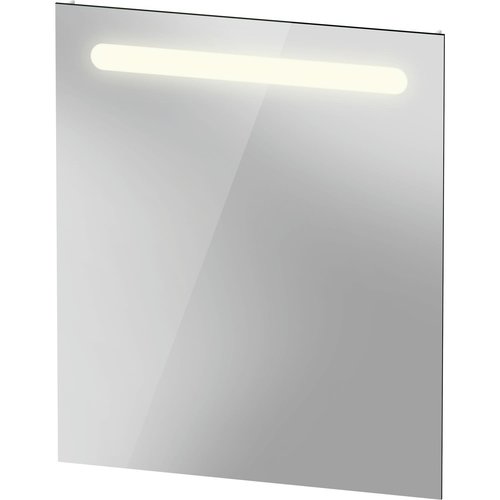 Spiegel Duravit No.1 Met Horizontale LED Verlichting 60x3.5x70cm Mat Wit 