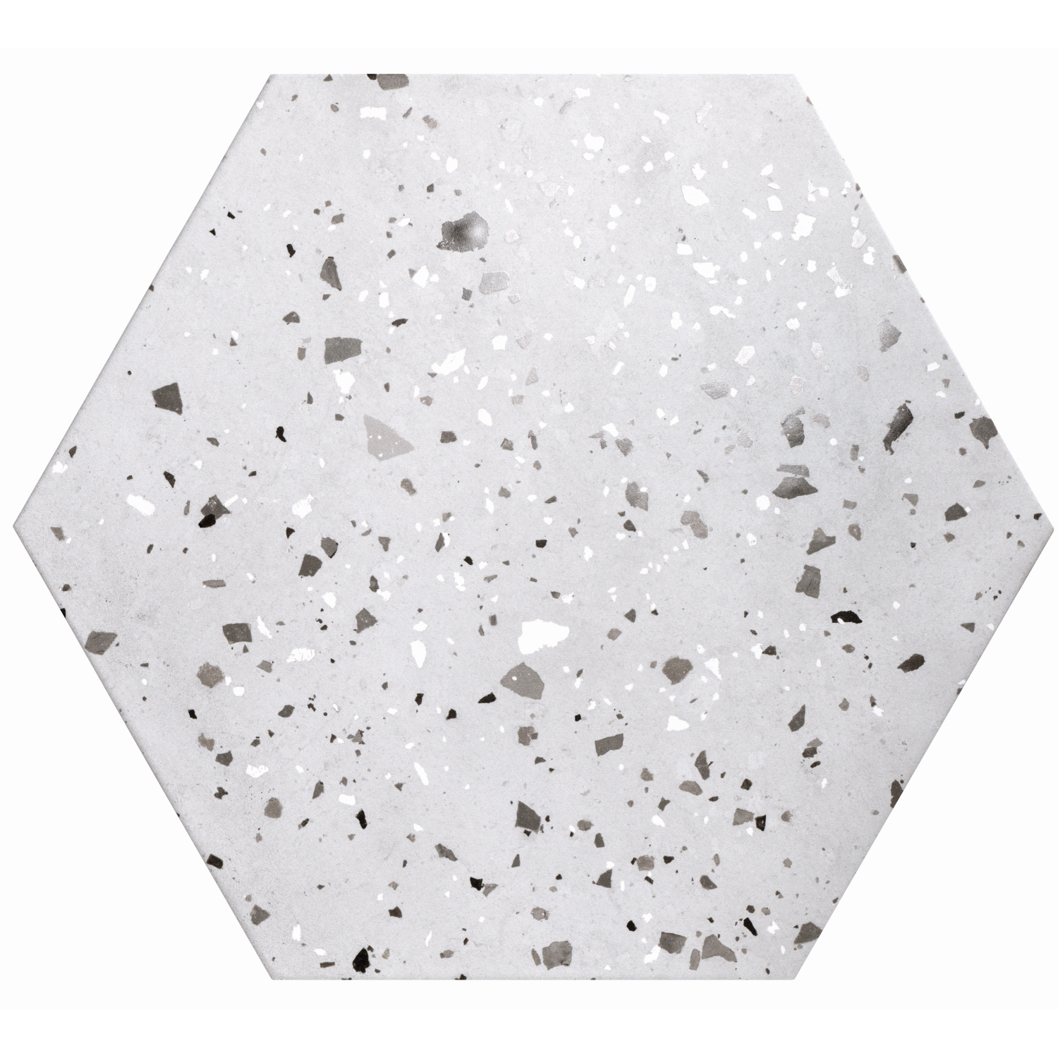 Hexagon Vloertegel Realonda Confetti 56 x 48,5 cm Grey Realonda