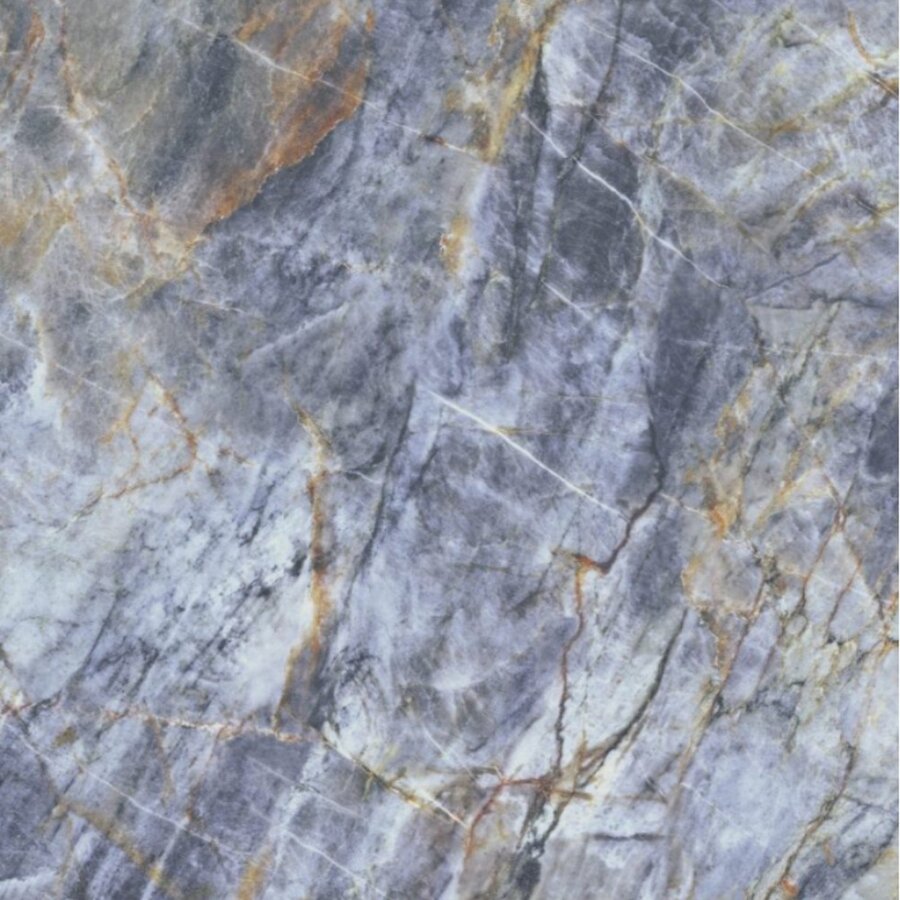 Vloertegel Cerrad La Mania Brazilian Quartzite 120x120 cm Gepolijst Marmerlook Blauw (Prijs per m2)