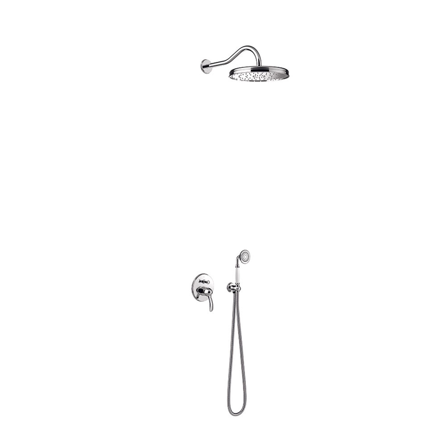 Regendoucheset Tres Clasic Mengkraan Incl. Handdouche Chroom Tres