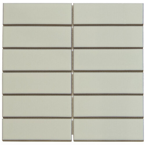 Mozaïek Barcelona 29.1x29.7 cm Geglazuurd Porselein Rechthoek Café Latte (Prijs per 0,86 M2) 