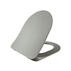 Toiletzitting Aquasplash Met Inox Scharnieren Softclose Koel Grijs