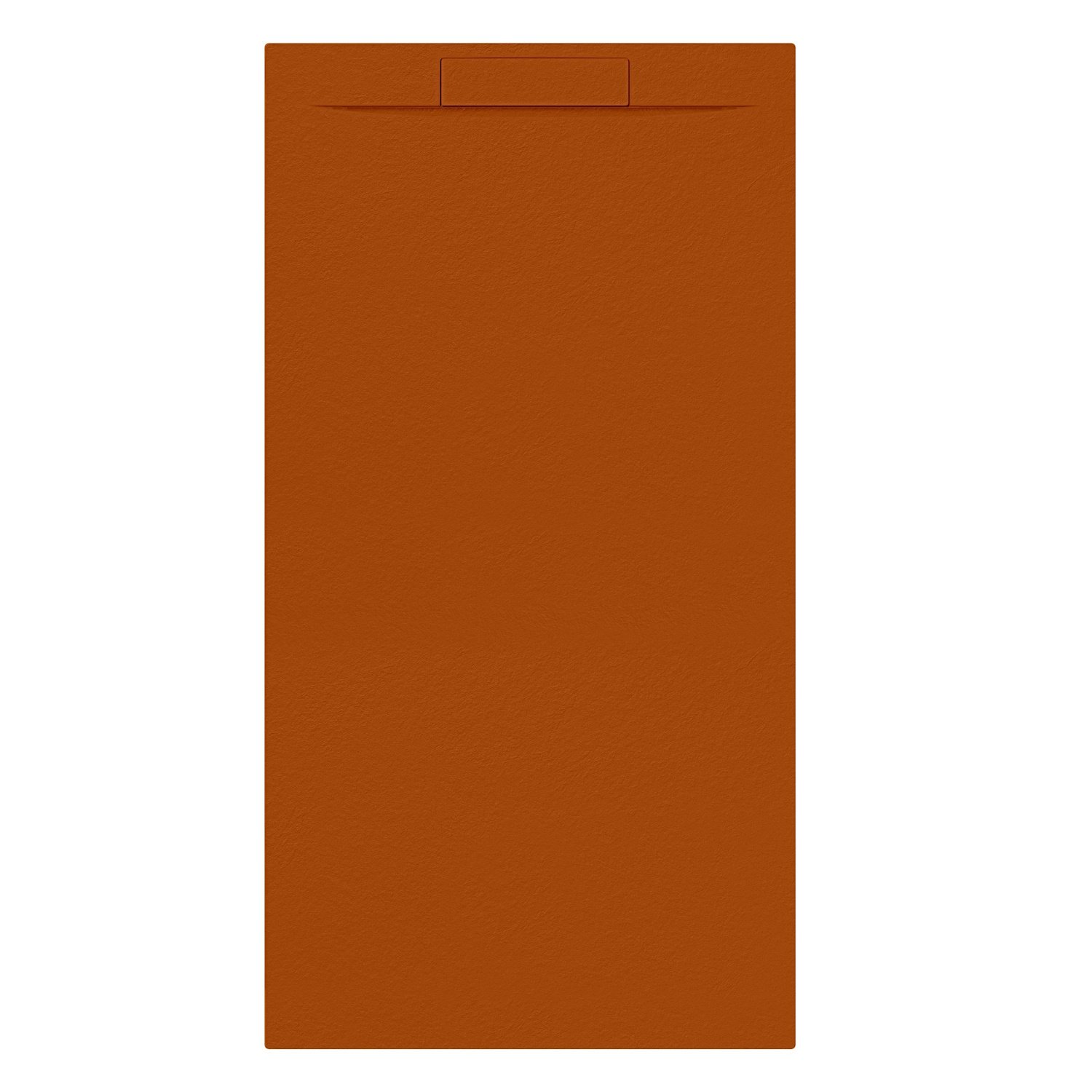Douchebak + Sifon Allibert Rectangle 180x90 cm Satijn Koper Oranje Allibert
