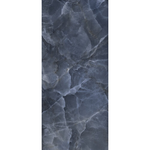 Vloer- en Wandtegel Energieker Ekxtreme 120x270 cm Glanzend Onyx Blue (Prijs per M2) 