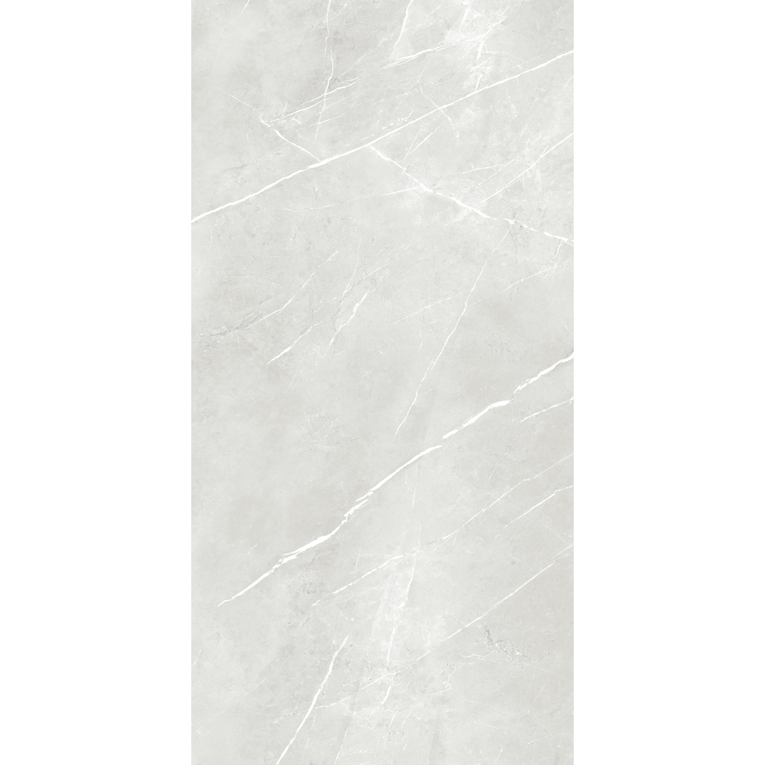 Vloer- en Wandtegel Energieker Pietragrey Marmerlook 120x270 cm Glanzend White Energieker