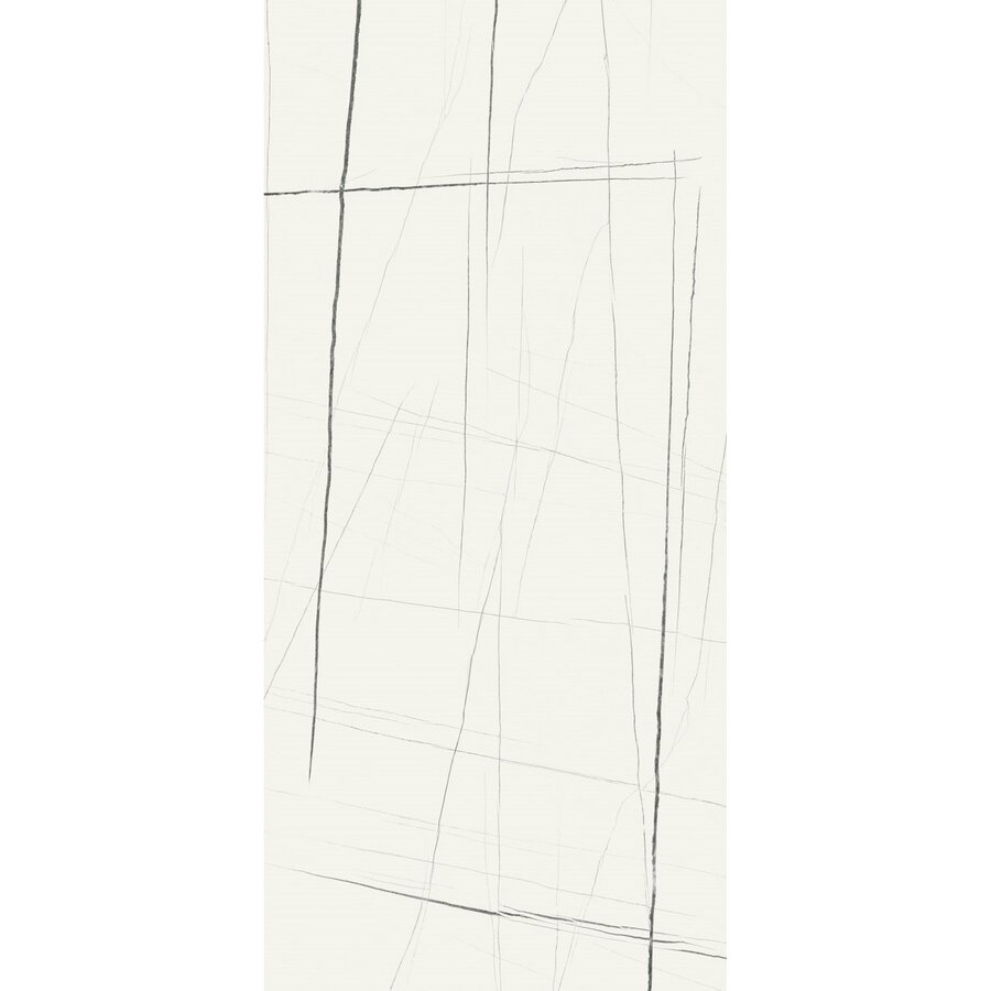 Vloer- en Wandtegel Energieker Ekxtreme 120x270 cm Glanzend Sahara Noir White (Prijs per M2)