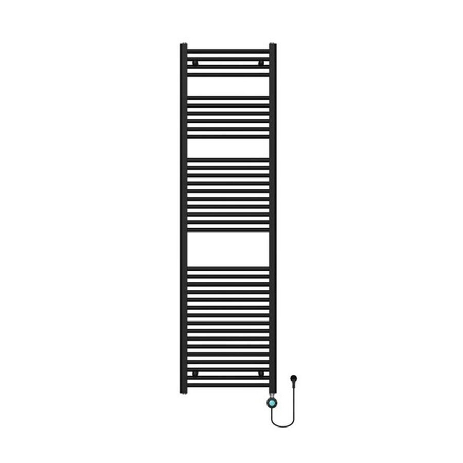 Elektrische Radiator Sanilux Barren 180x50 cm 800 Watt Mat Zwart