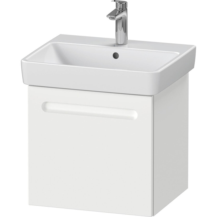 Wastafelonderkast Duravit No.1 Met 1 Lade 49x42.6x47.8cm Met Geïntegreerde Greep Mat Wit