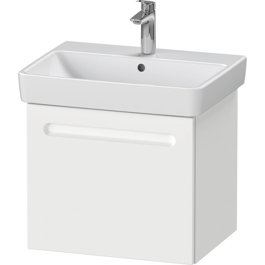 Wastafelkast Duravit No.1 Met 1 lade 54x42.6x47.8cm Met Geïntegreerde Greep Mat Wit