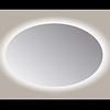 Sanicare Spiegel Sanicare Q-Mirrors 100x70 cm Ovaal Met Rondom LED Warm White Verlichting en Afstandsbediening incl. ophangmateriaal