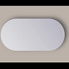Sanicare Spiegel Sanicare Q-Mirrors 100x70 cm Ovaal/Rond Met Rondom LED Warm White  incl. ophangmateriaal
