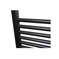 Radiator Sanicare Snode Met Wifi 111,8 x 60 cm Mat Zwart Met Thermostaat Zwart