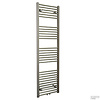 Sanicare Radiator Sanicare Snode Met Wifi 172 x 45 cm Inox-Look Met Thermostaat Zwart