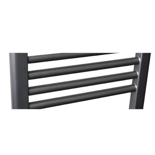 Radiator Sanicare Snode Met Bluetooth 111,8 x 45 cm Gunmetal Met Thermostaat Chroom 