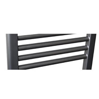 Radiator Sanicare Snode Met Bluetooth 111,8 x 45 cm Gunmetal Met Thermostaat Chroom