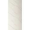 Isodeco Wandpaneel Isodeco Calacatta Statuario 122x260 cm Waterbestendig Hoogglans Wit (Prijs per Plaat)