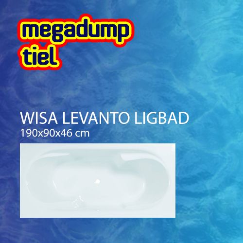 Ligbad Levanto 190X90X46 cm Wit Wisa