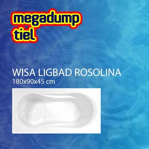 Ligbad Rosolina 180X90 Cm Wit 