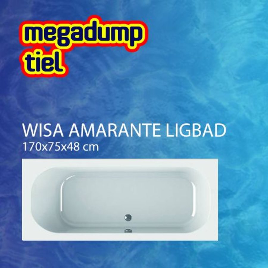 Ligbad Amarante Wit