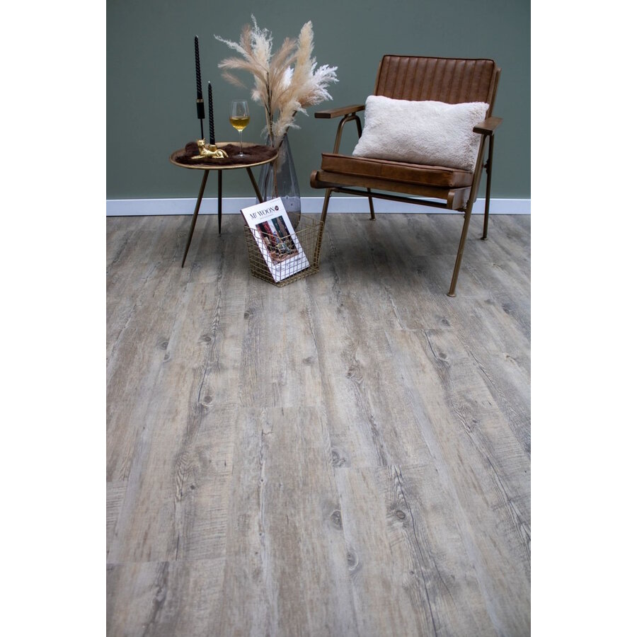 Plak PVC EKO Excellent collection 23,8 x 122,9 x 0,25 cm Houtlook Olympus (Doosinhoud: 3,51 m2)