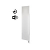 Sanicare Radiator Sanicare Denso Met WiFi 180 x 40 cm Mat Wit Met Thermostaat Chroom Linksonder