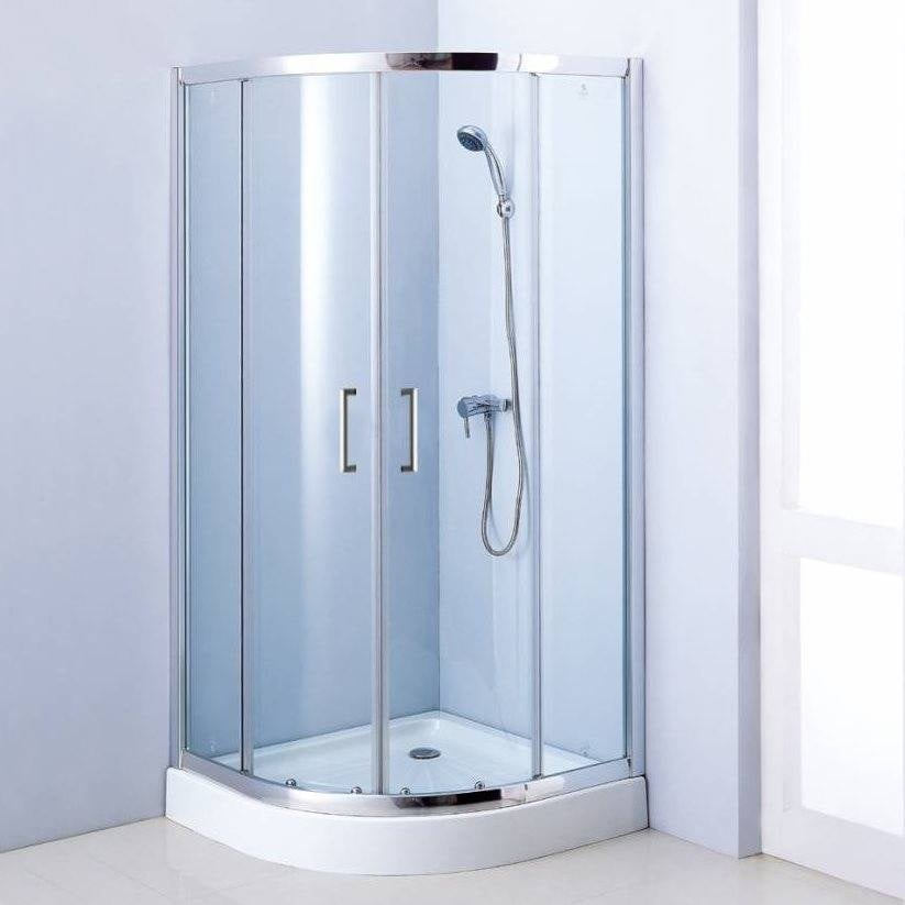 Douchecabine Kwartrond 90X90X192 cm 6 mm Veiligheidsglas Aqua Royal