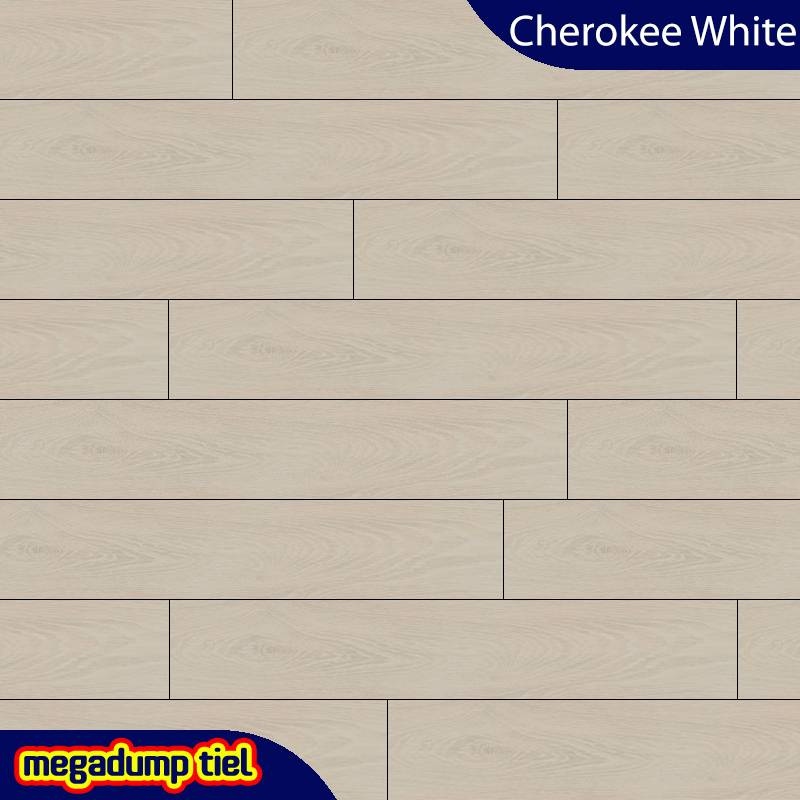 Monocibec Houtlook Vloertegel Cherokee 20X114 - Cherokee White