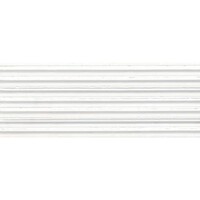Wandtegel Marazzi Rice 7,5x20 cm met Relief Decor Glans Bianco (prijs per m2)