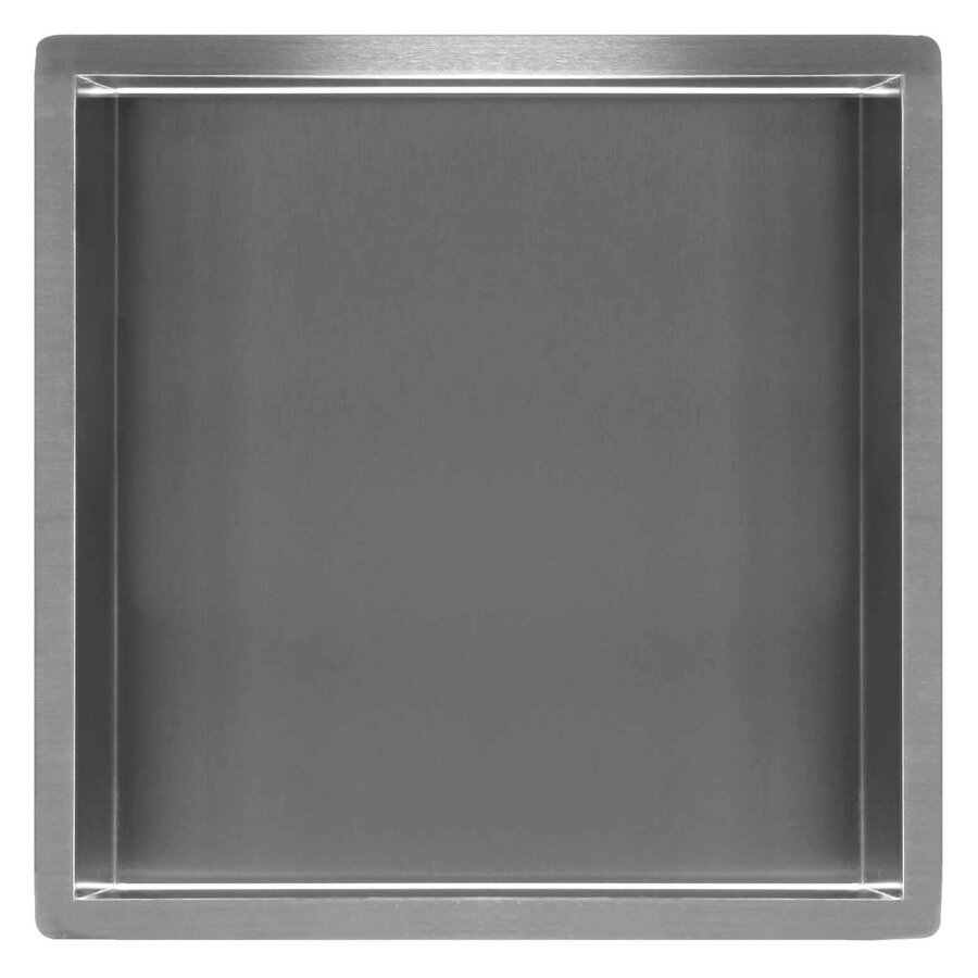 Inbouwnis Boss & Wessing Elegance 30x30x7 cm RVS