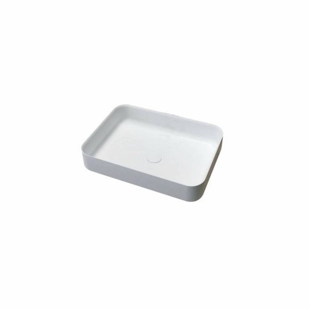 Best Design Opbouw Waskom Just Solid Surface Dipsy 55x40 cm Mat Wit