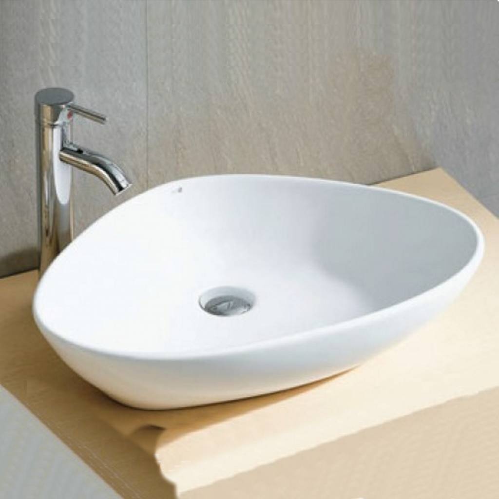 Wiesbaden Waskom Elite 59x39x13.5 cm Porselein Wit