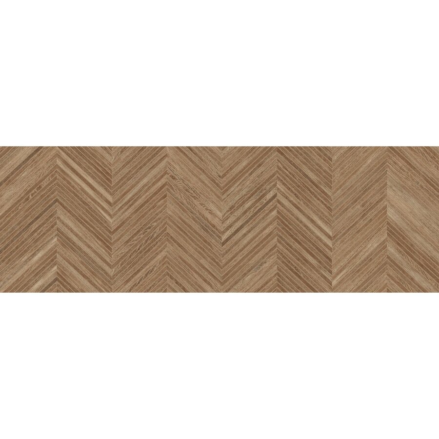 Wandtegel Larchwood Zig Ipe 40x120 cm Bruin (doosinhoud 1.44 m2) (prijs per m2)