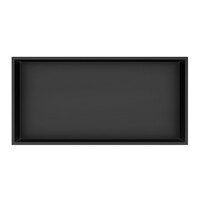 Inbouwnis Best-Design Lotus 61x30.5x7 cm Mat Zwart