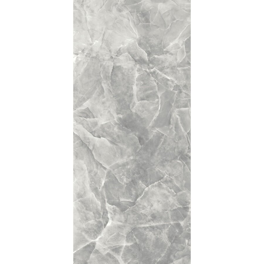 Vloer- en Wandtegel Energieker Ekxtreme 120x280 cm Glanzend Onyx Grey (Prijs per Tegel)