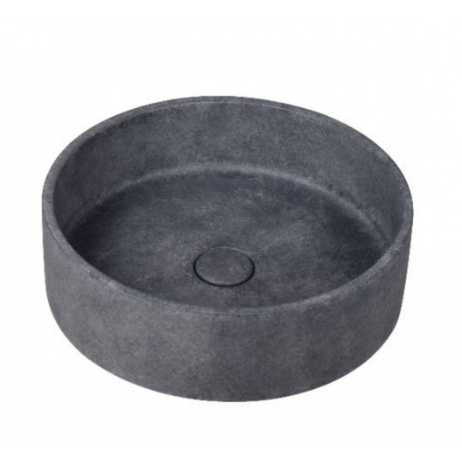 Waskom Ideavit Idea.Ora 39x39x12 cm Rond Beton Donker Grijs Ideavit