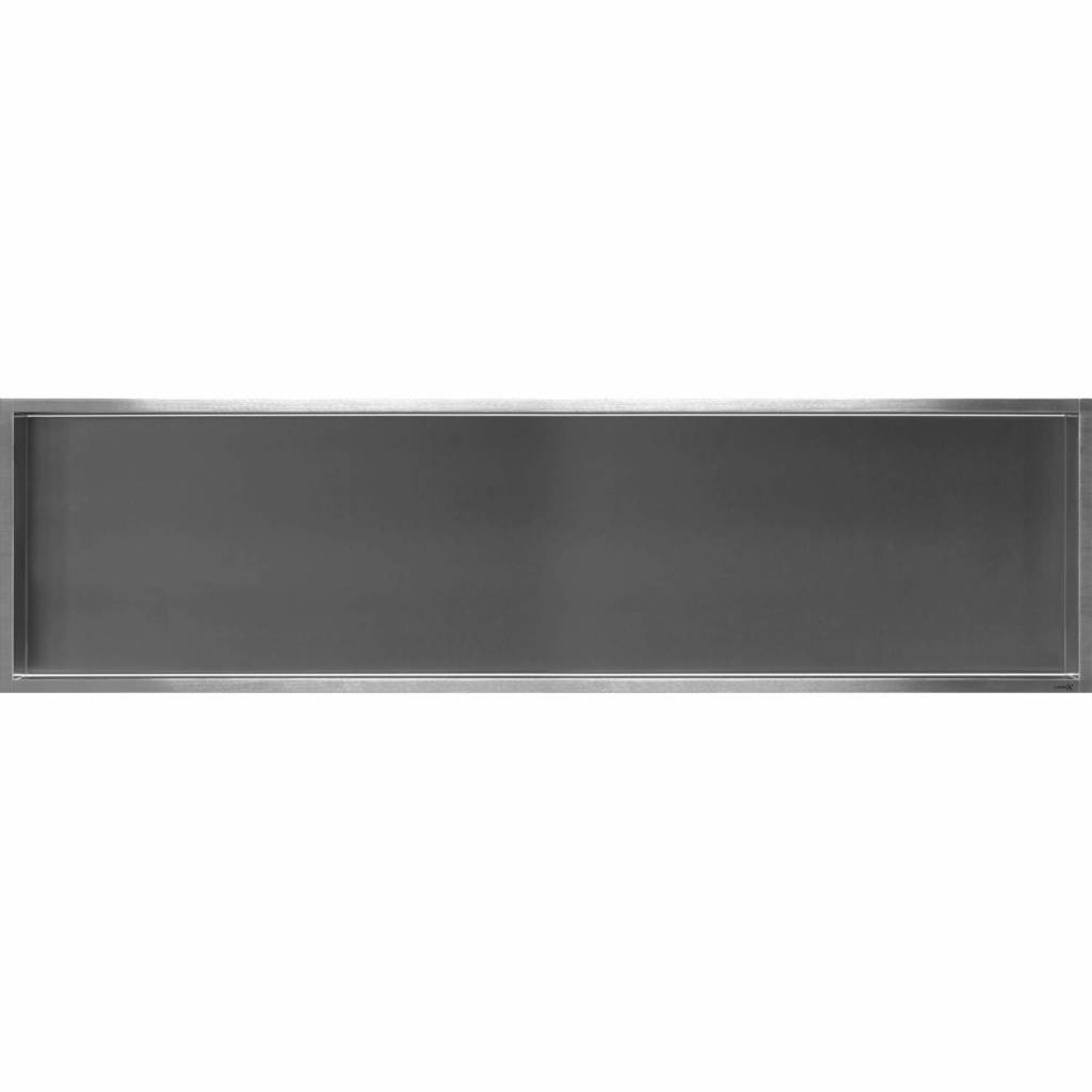 Inbouwnis LoooX boX 120x30x7 cm RVS Looox