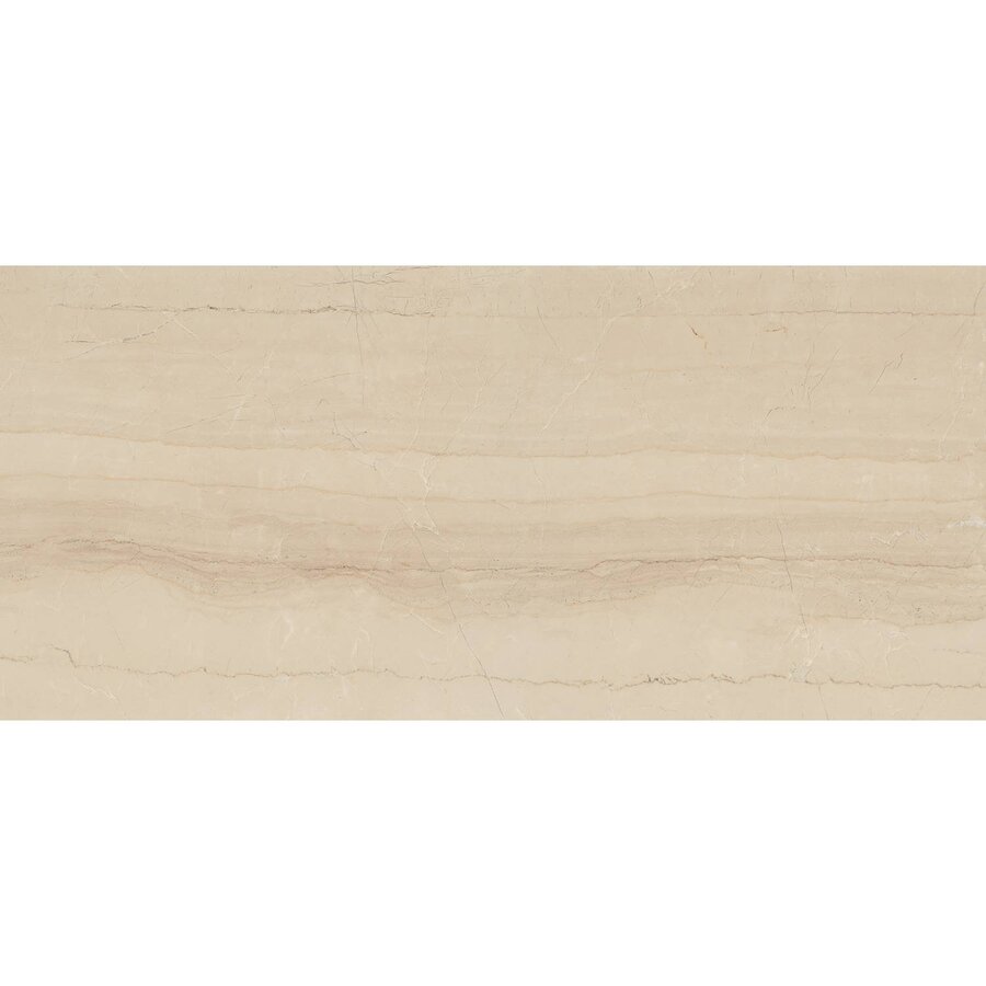 Vloertegel XL Etile Kontempo Creme Glans 120x260 cm (prijs per tegel)