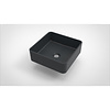 Opbouw Waskom Arcqua Case Vierkant 37x37 cm Mat Antraciet