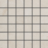 Vloertegel Douglas & Jones Marbles Mozaïek 30x30 cm Wells Creme Mat (Prijs per Stuk)