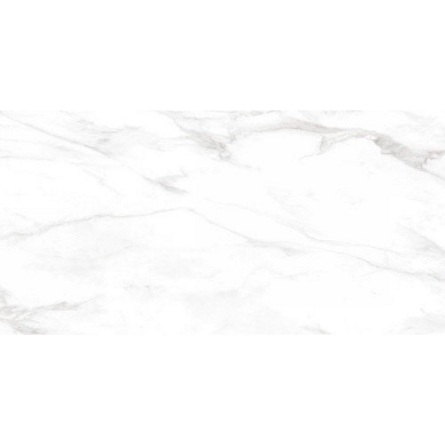 Vloertegel XL Etile Always White Natural Glans 120x260 cm E-Tile