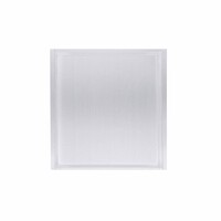 Inbouwnis 30x30x7 cm RVS Mat Wit