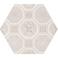 Wandtegel Cifre Ceramica Vodevil Decor Vintage 17,5x17x5 cm Glans Ivory (prijs per m2)