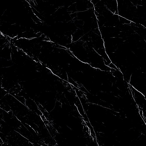 XL Vloertegel Energieker Ekxtreme Levigato Marquina Black Glans Zwart 120x120 cm (prijs per m2) 