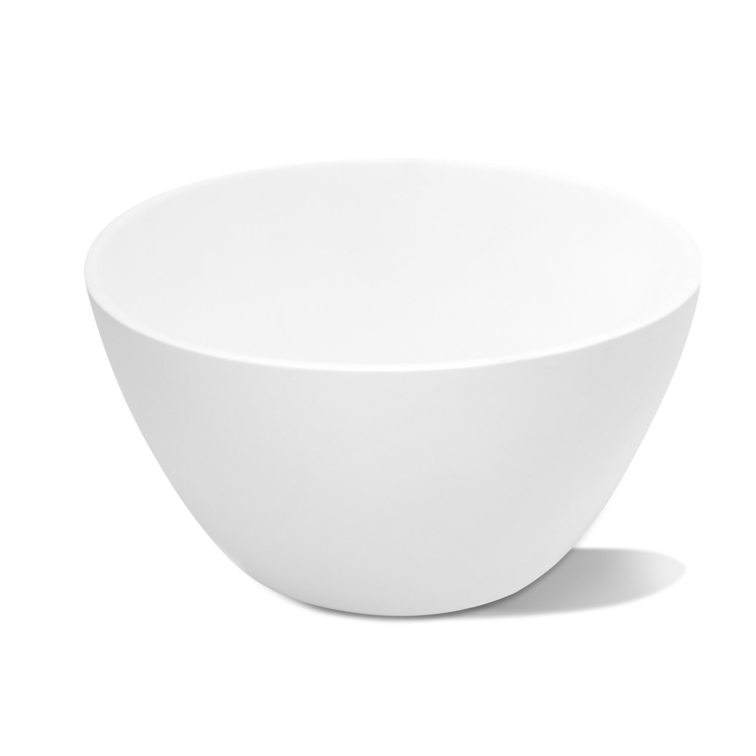 Waskom Aquasplash Aloni Solid Surface Rond 21 cm Mat Wit Aquasplash