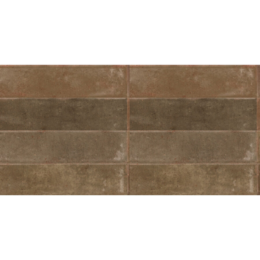 Wandtegel Mykonos Mallorca 7.5x30 cm Brown (prijs per m2)