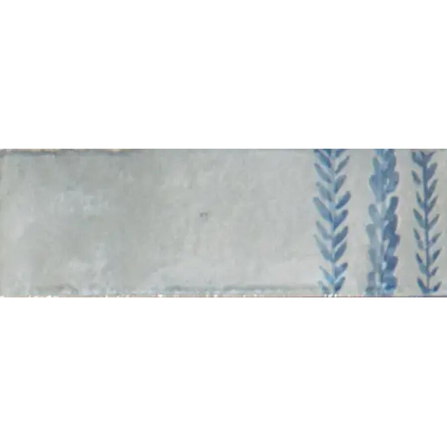 Wandtegel Marazzi Rice 5x15 cm Decor Glans Grigio (prijs per m2)